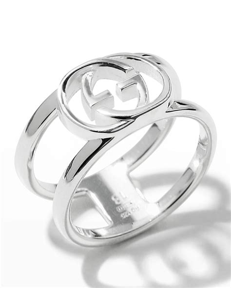 gucci interlocking g ring 9mm|Gucci heart ring for sale.